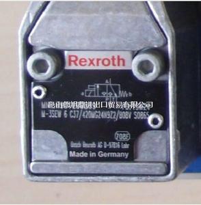 德国REXROTH电磁阀M-3SEW 6 C3X/420MG24N9Z2/B08V SO865