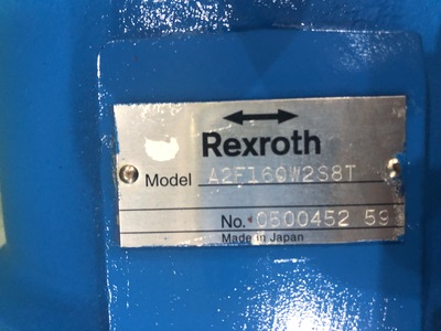 UCHIDA-REXROTH柱塞马达A2F160W2S8 